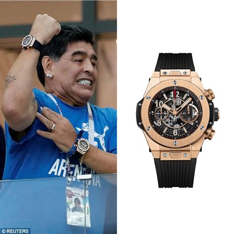 maradona watch collection|maradona and ronaldo watches.